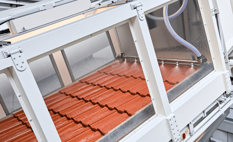 Wind-driven rain tightness test
